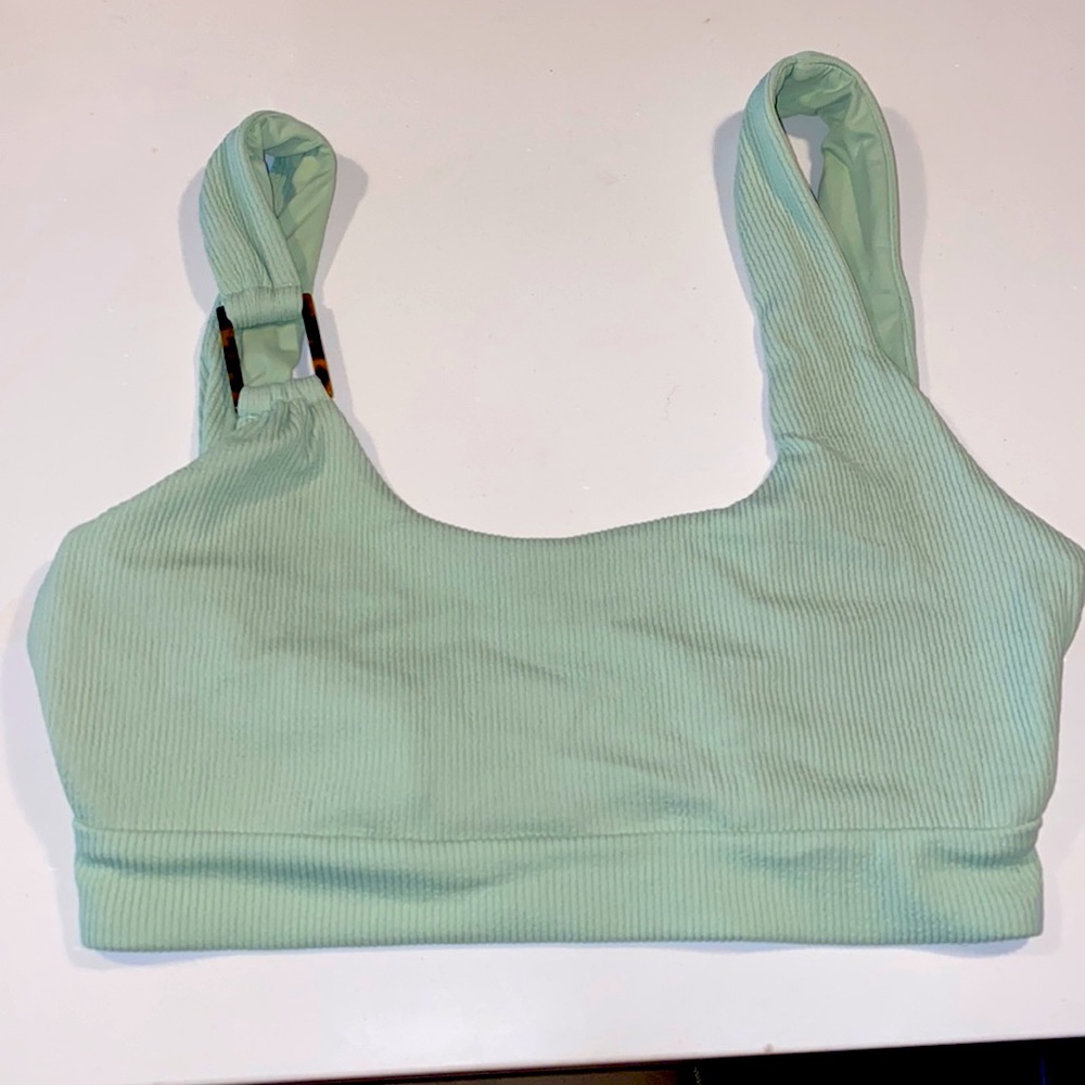 NWOT TOLUCA SWIM Clara top in eucalyptus sz 34-36